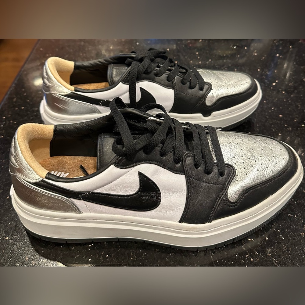 Nike Air Jordan 1 Elevate Low Silver Toe
